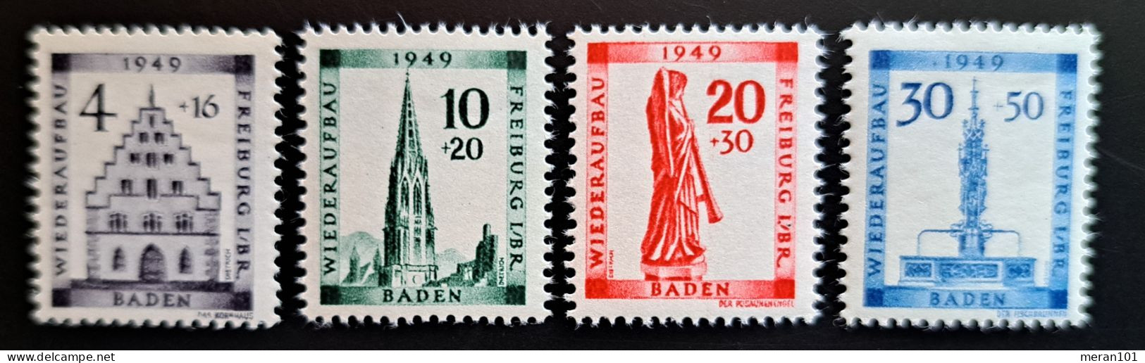 Baden Mi 38A-41A MNH(postfrisch) - Bade