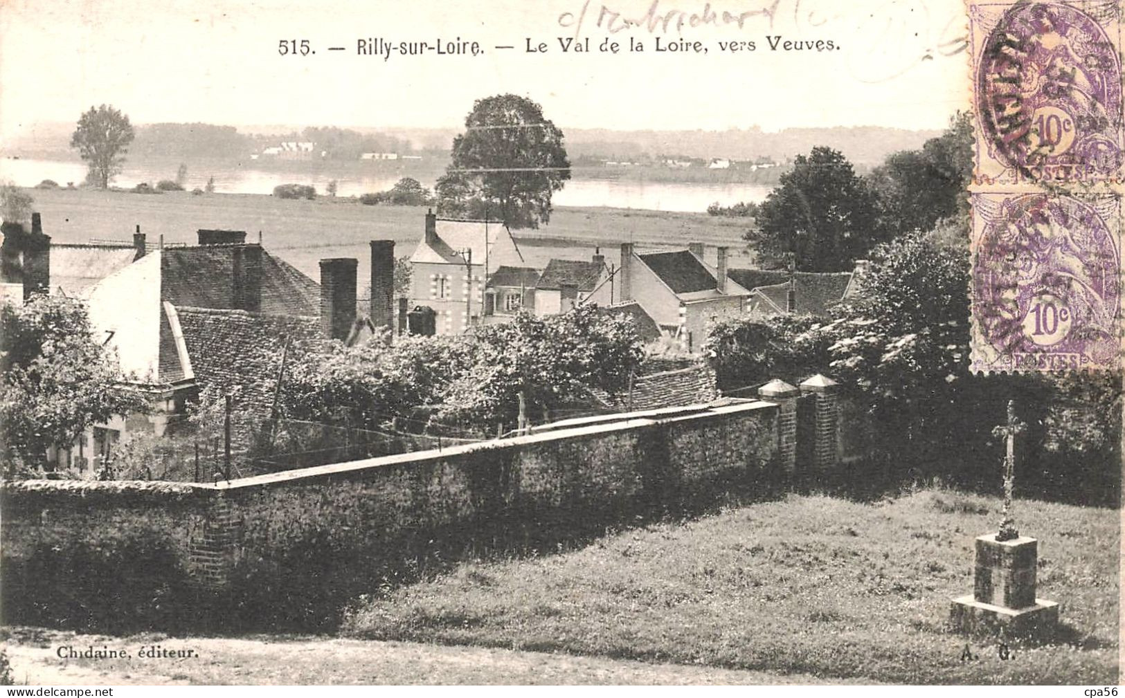 RILLY Sur Loire - Le Val De Loire Vers Veuves - Other & Unclassified