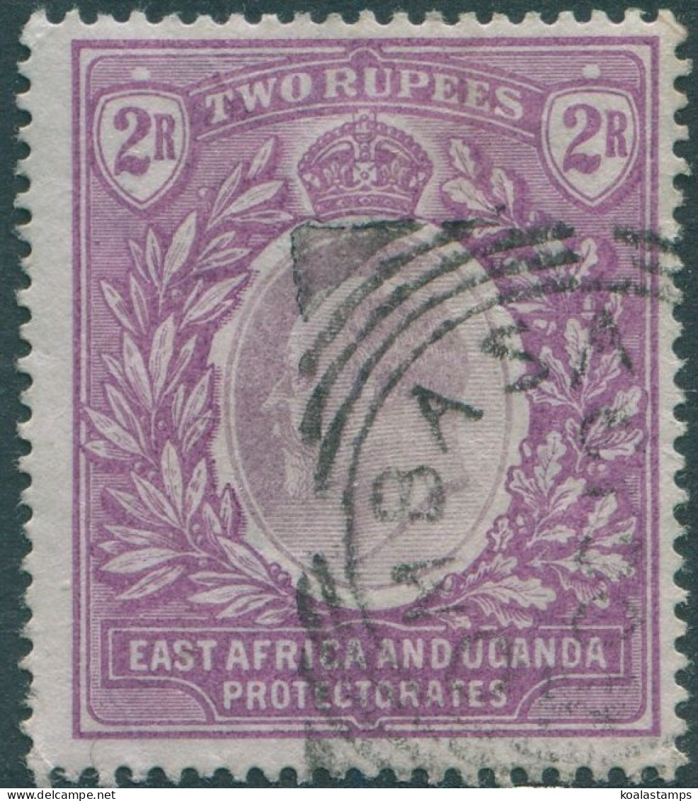 Kenya Uganda And Tanganyika 1903 SG10 2r Dull And Bright Purple KEVII FU (amd) - Kenya, Ouganda & Tanganyika