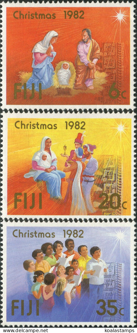 Fiji 1982 SG647-649 Christmas Set MNH - Fidji (1970-...)