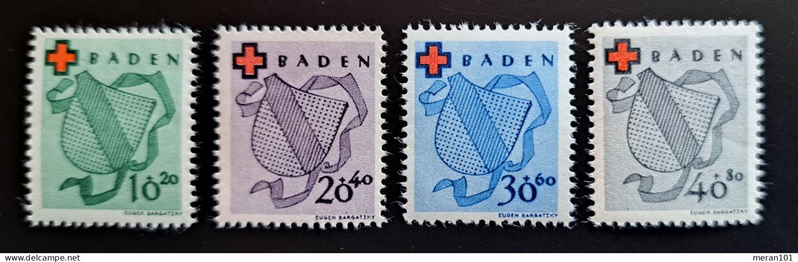 Baden Mi 42A-45A MNH(postfrisch) - Bade