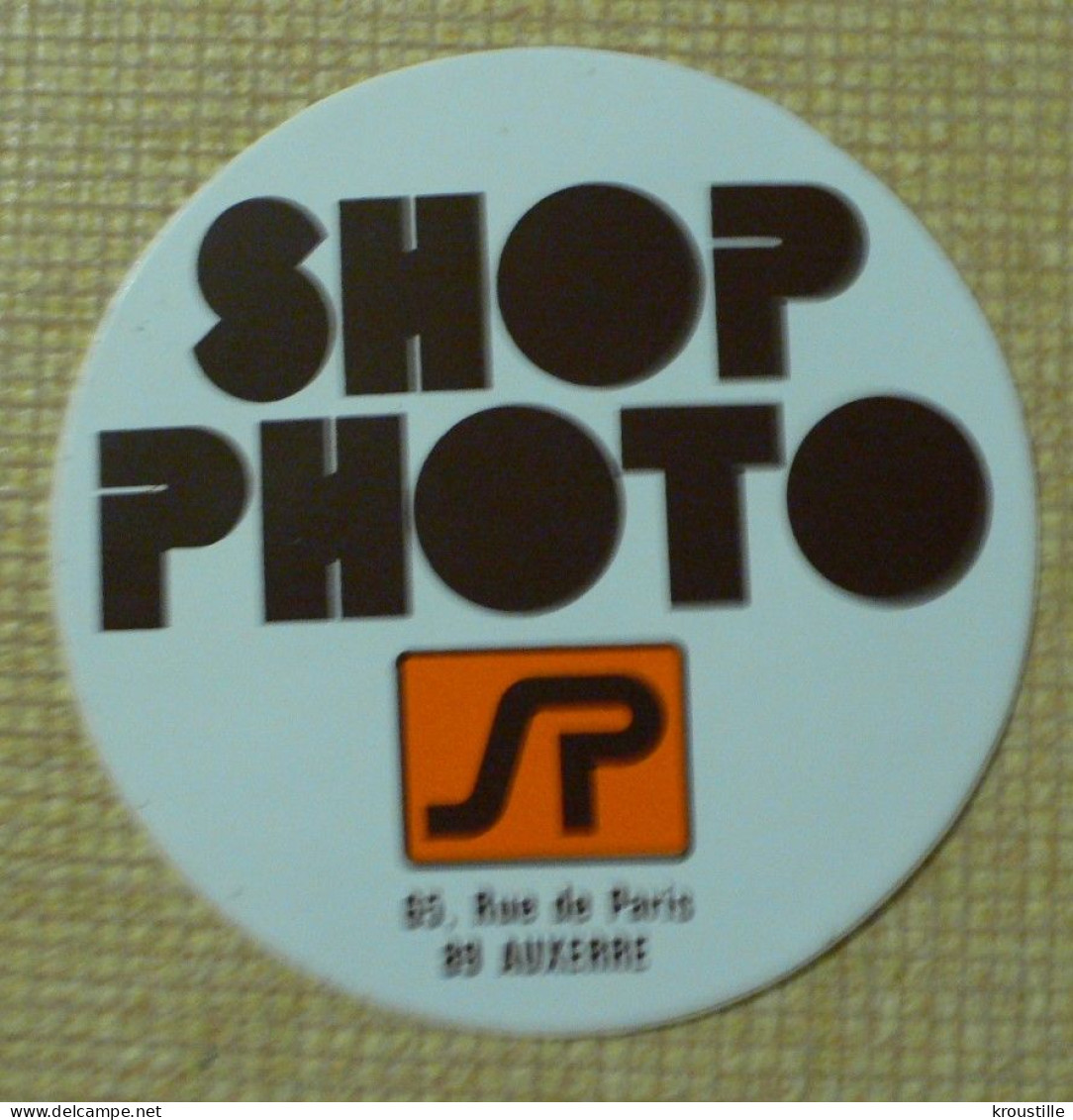 AUTOCOLLANT SHOP PHOTO - Stickers