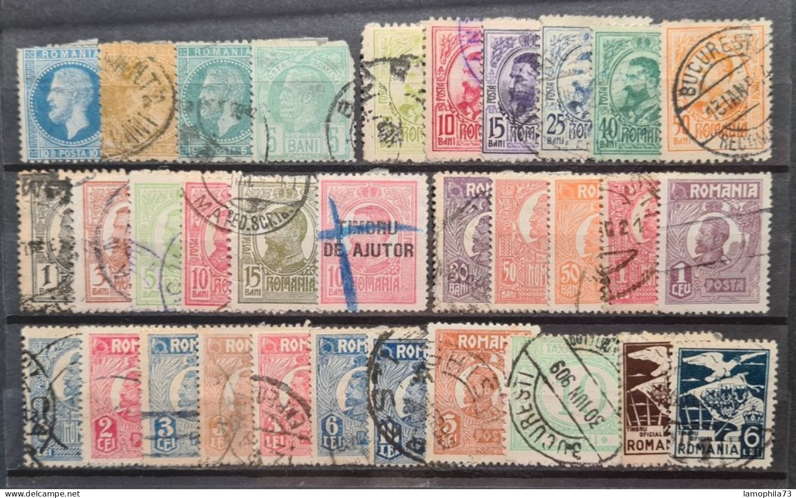 Roumanie - Stamp(s) (O) - B/TB - 1 Scan(s) Réf-2142 - 1858-1880 Moldavia & Principato