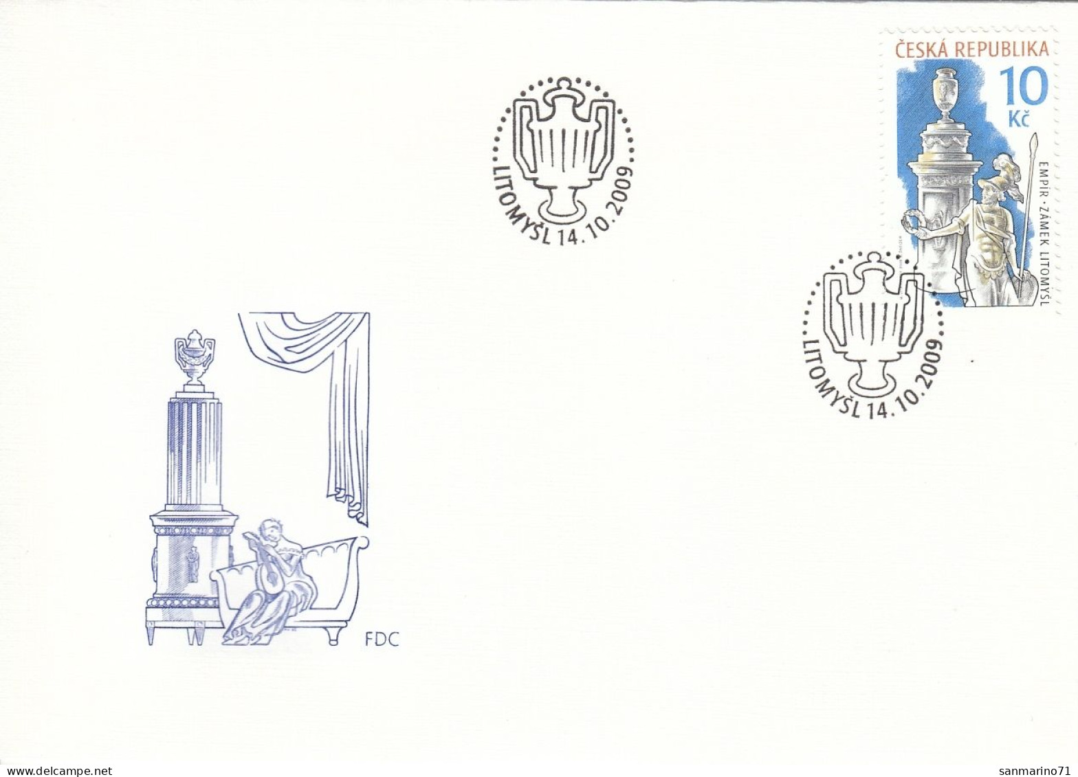 FDC CZECH REPUBLIC 610 - Sonstige & Ohne Zuordnung