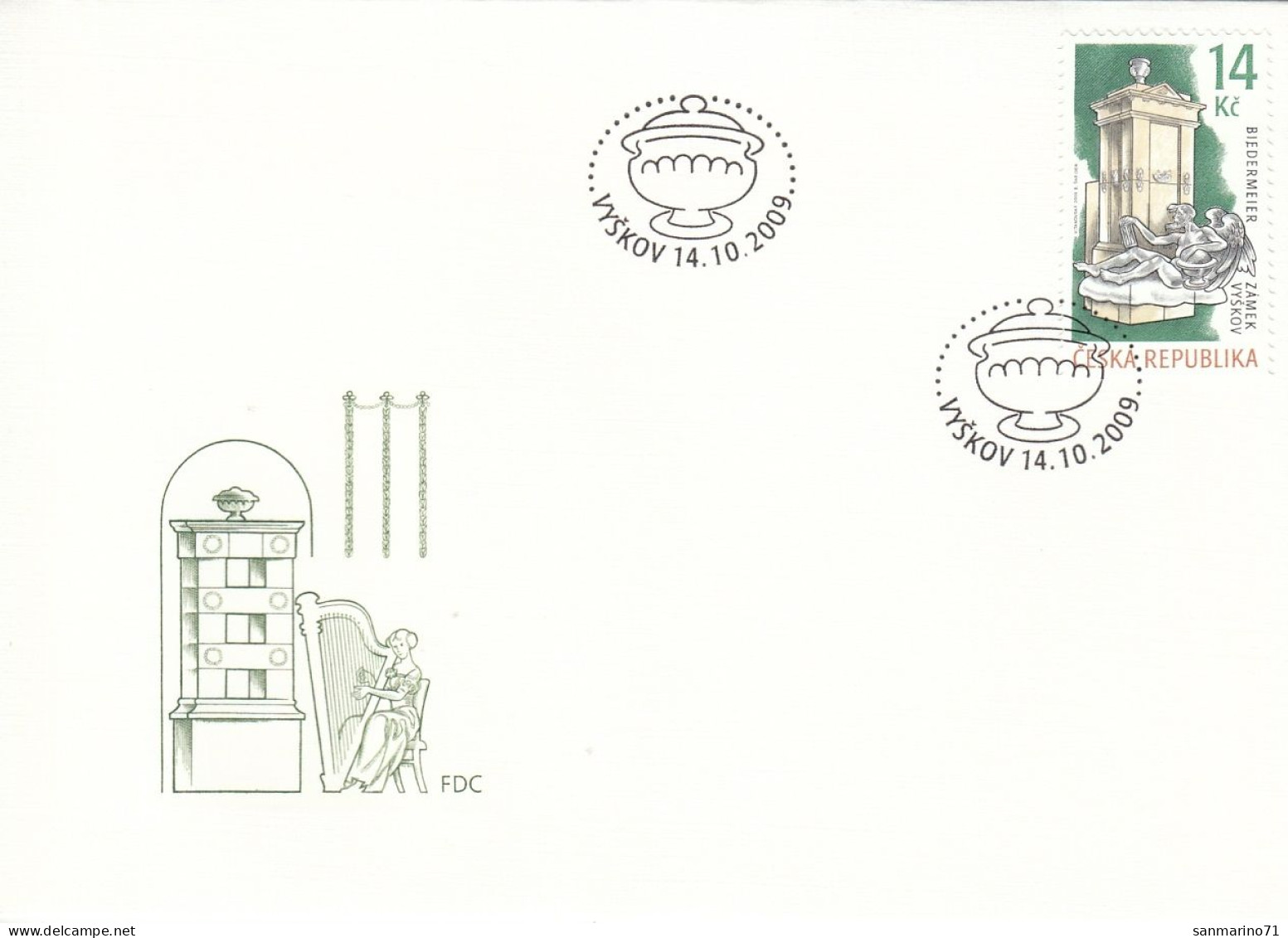 FDC CZECH REPUBLIC 611 - Ohne Zuordnung