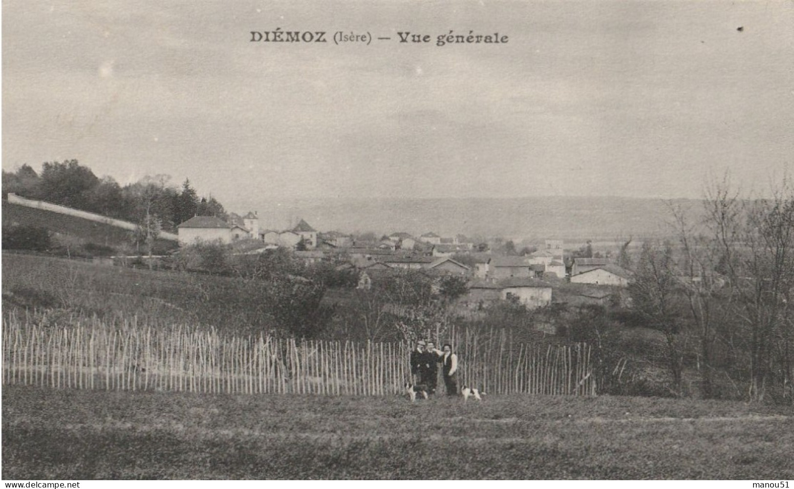 DIEMOZ  Vue Générale - Diémoz