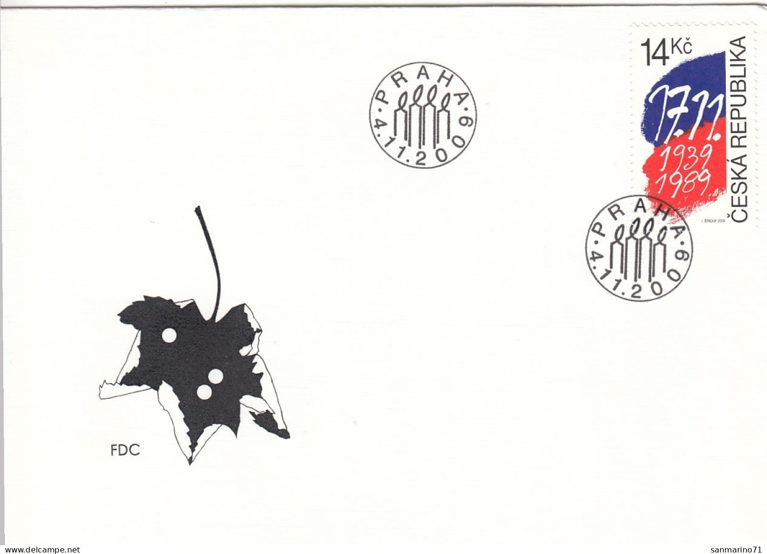 FDC CZECH REPUBLIC 613 - Non Classificati