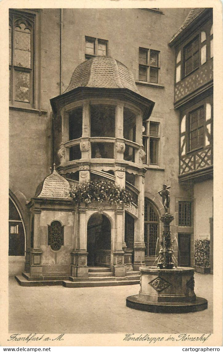 Germany Frankfurt Am Main Wendeltreppe Im Romerhof - Frankfurt A. Main