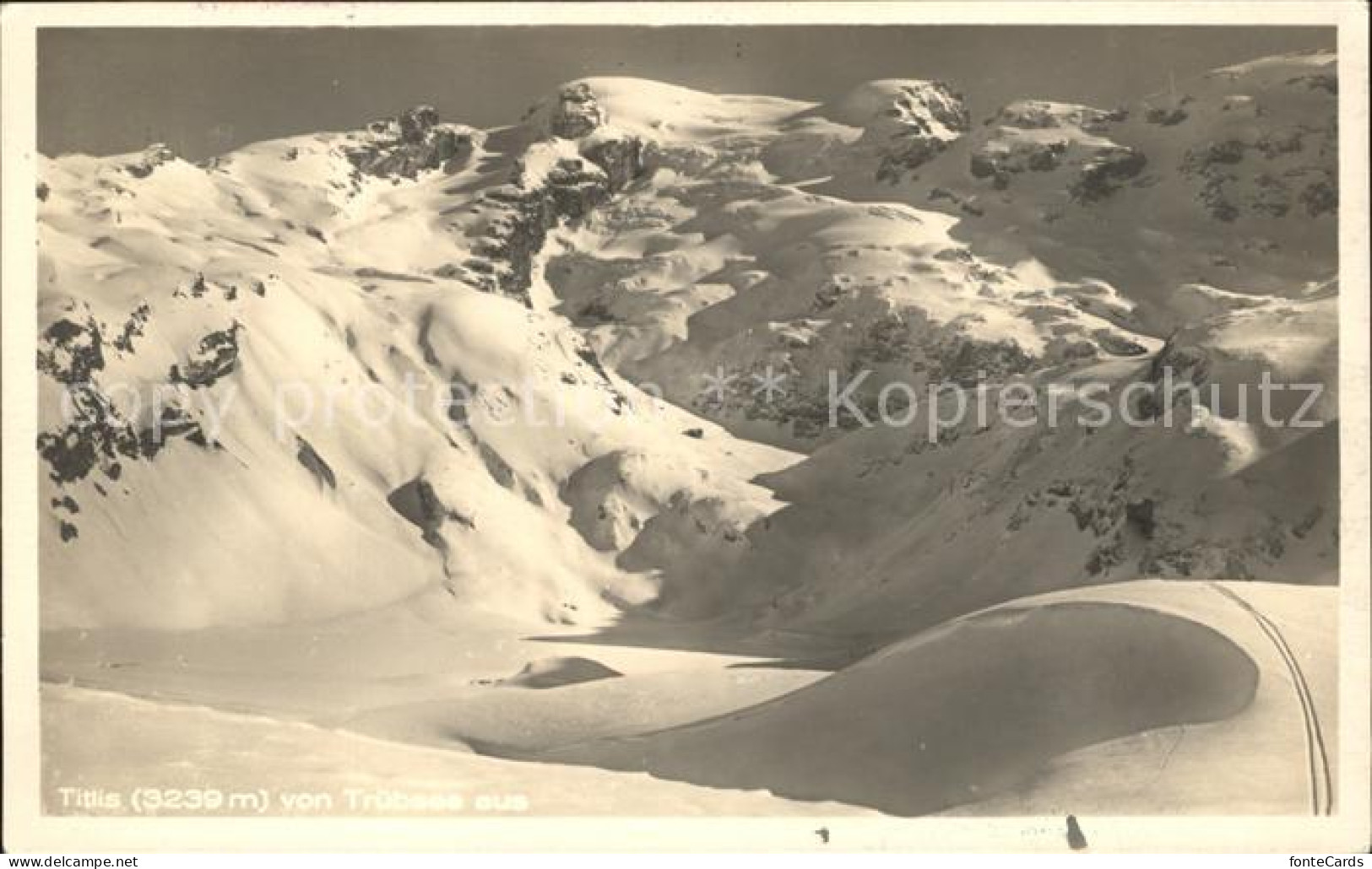 12046178 Truebsee OW Blick Zum Titlis Urner Alpen Winterpanorama Engelberg - Andere & Zonder Classificatie