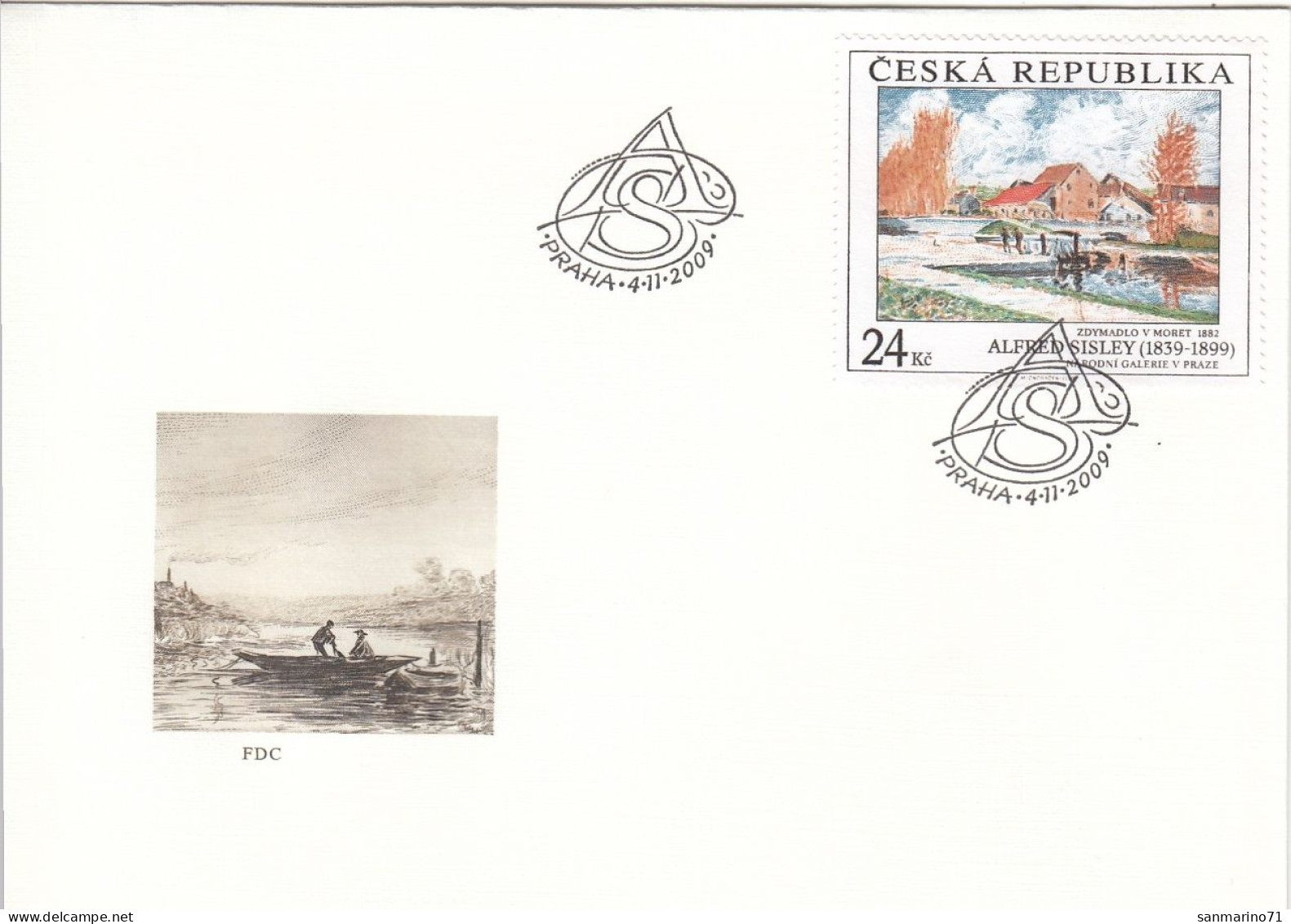 FDC CZECH REPUBLIC 614 - Modern