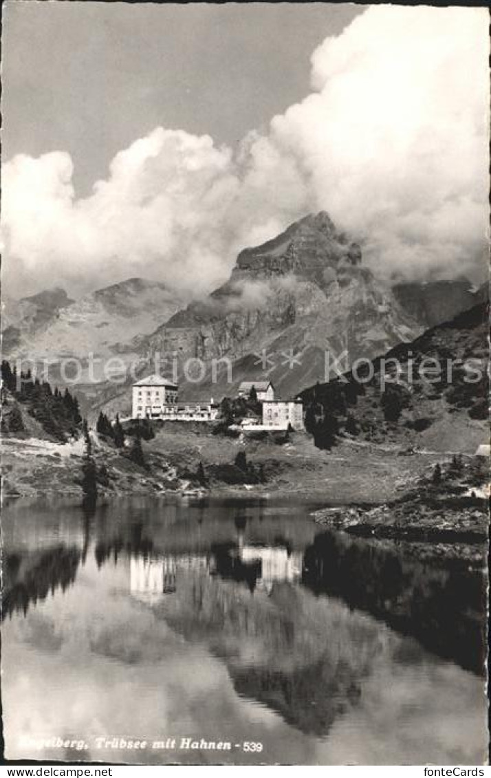 12046160 Engelberg OW Truebsee Mit Hahnen Berghotel Engelberg - Andere & Zonder Classificatie