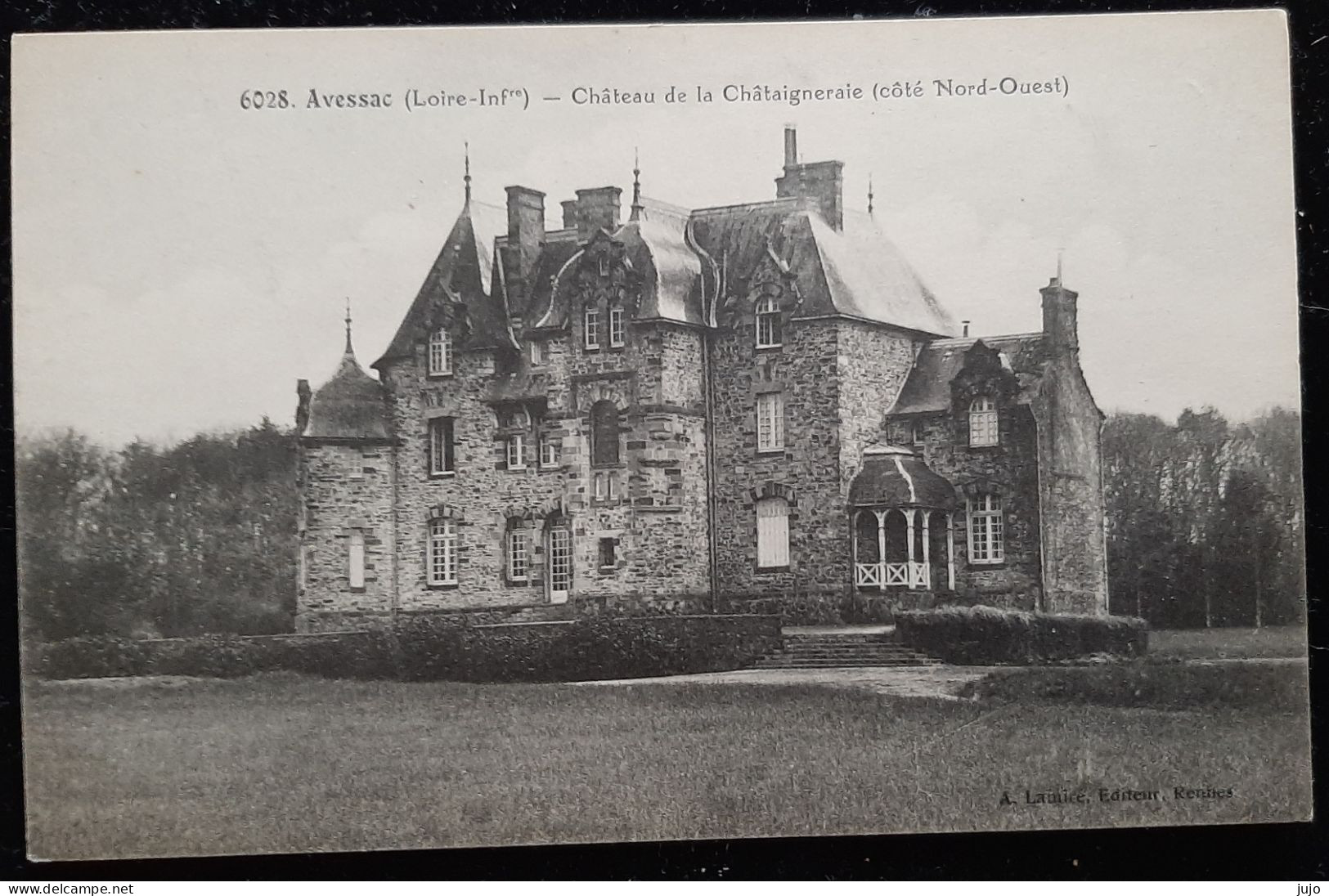 44 -  AVESSAC (Loire - Inf ) - Château De  La Chataigneraie (coté Nord-Ouest) - Other & Unclassified