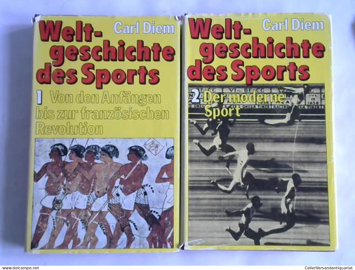 Weltgeschichte Des Sports. Band I Und II Von Diem, Carl - Zonder Classificatie