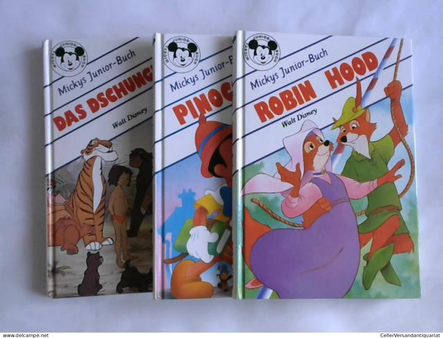 3 Bände. Micky's Junior-Buch  Von Walt Disney (Hrsg.) - Zonder Classificatie