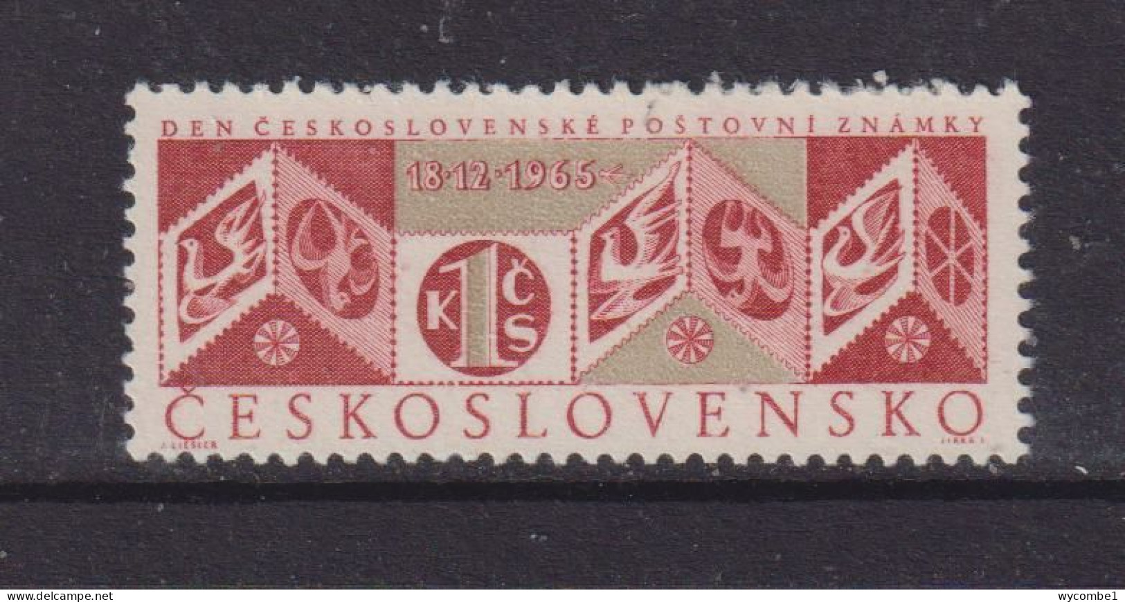 CZECHOSLOVAKIA  - 1965 Stamp Day 1k Never Hinged Mint - Neufs