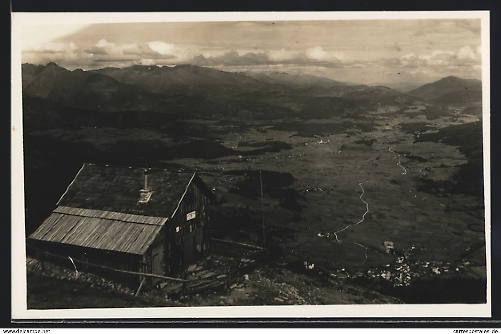 AK Mauterndorf Im Lungau, Speiereckhütte Mit Blick Ins Tal  - Other & Unclassified