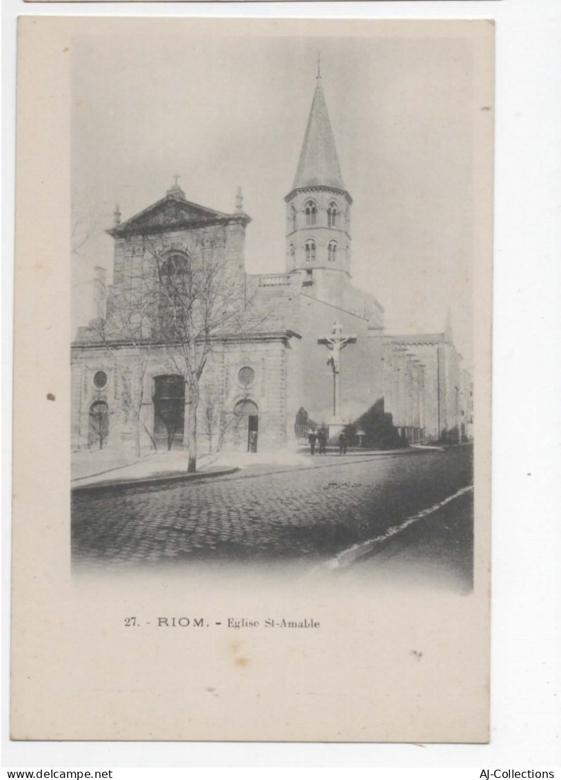 AJC - Riom - Eglise St Amable - Riom