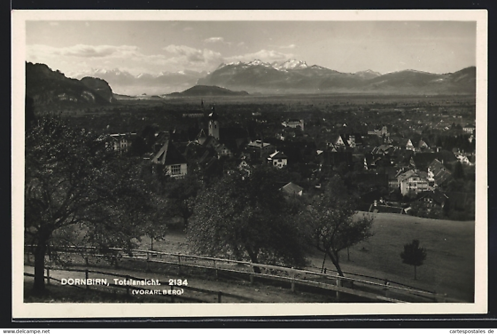 AK Dornbirn, Totalansicht Aus Der Vogelschau  - Other & Unclassified