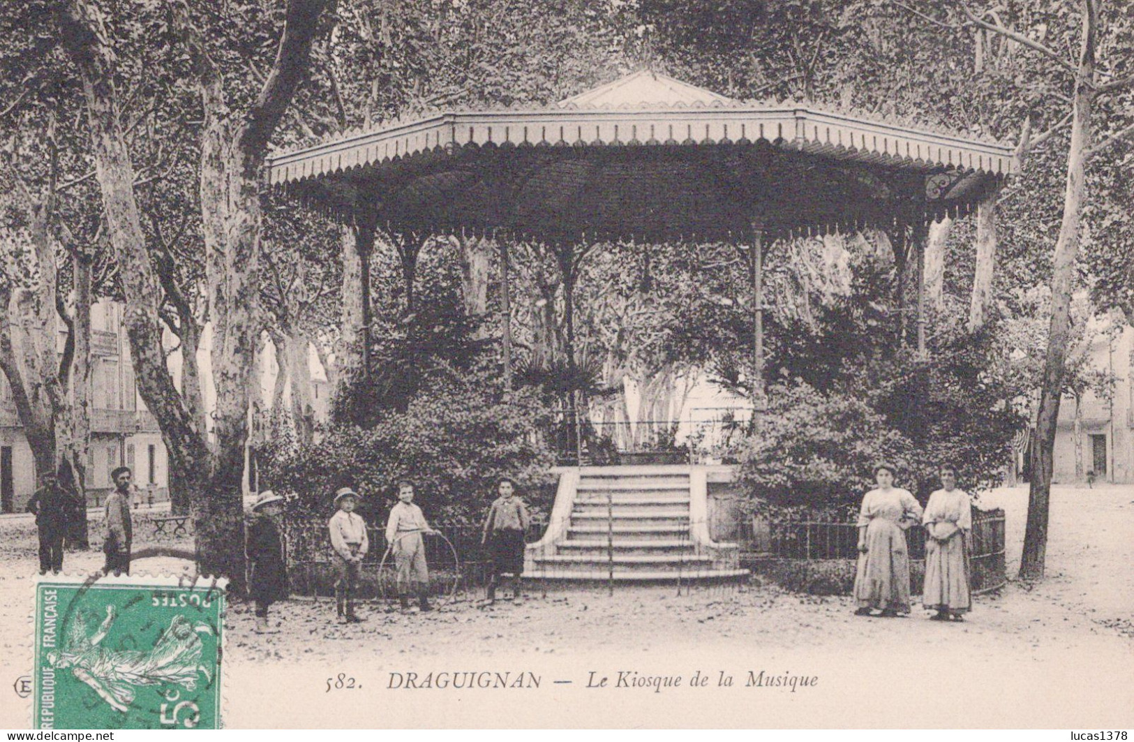 83 / DRAGUIGNAN / LE KIOSQUE DE LA MUSIQUE / ELD 582 - Draguignan