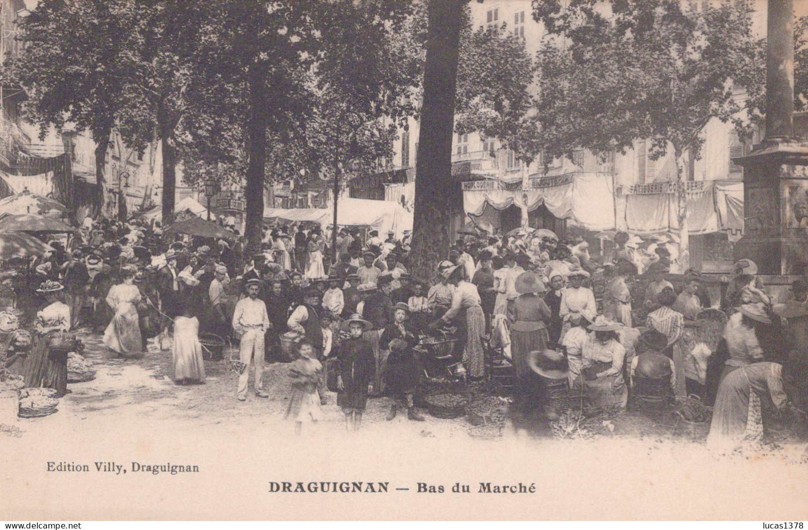 83 / DRAGUIGNAN / BAS DU MARCHE - Draguignan