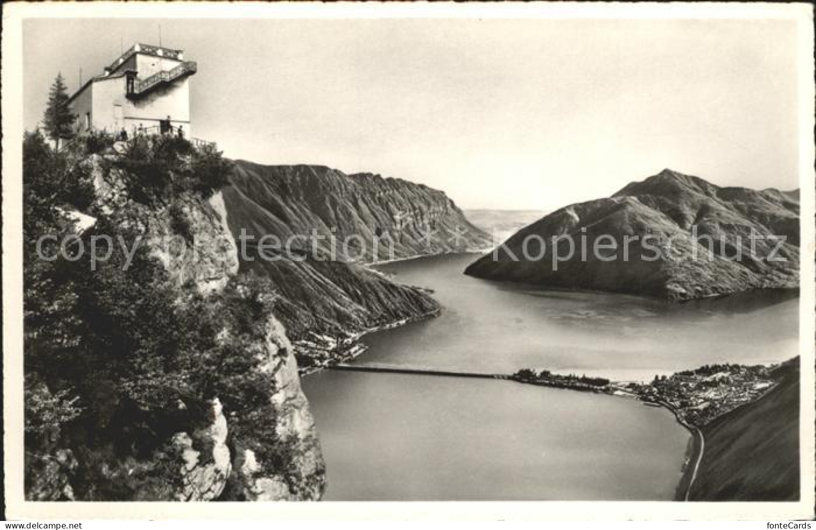 12045893 Lugano TI Monte San Salvatore Vetta Lago Di Lugano Lugano - Otros & Sin Clasificación