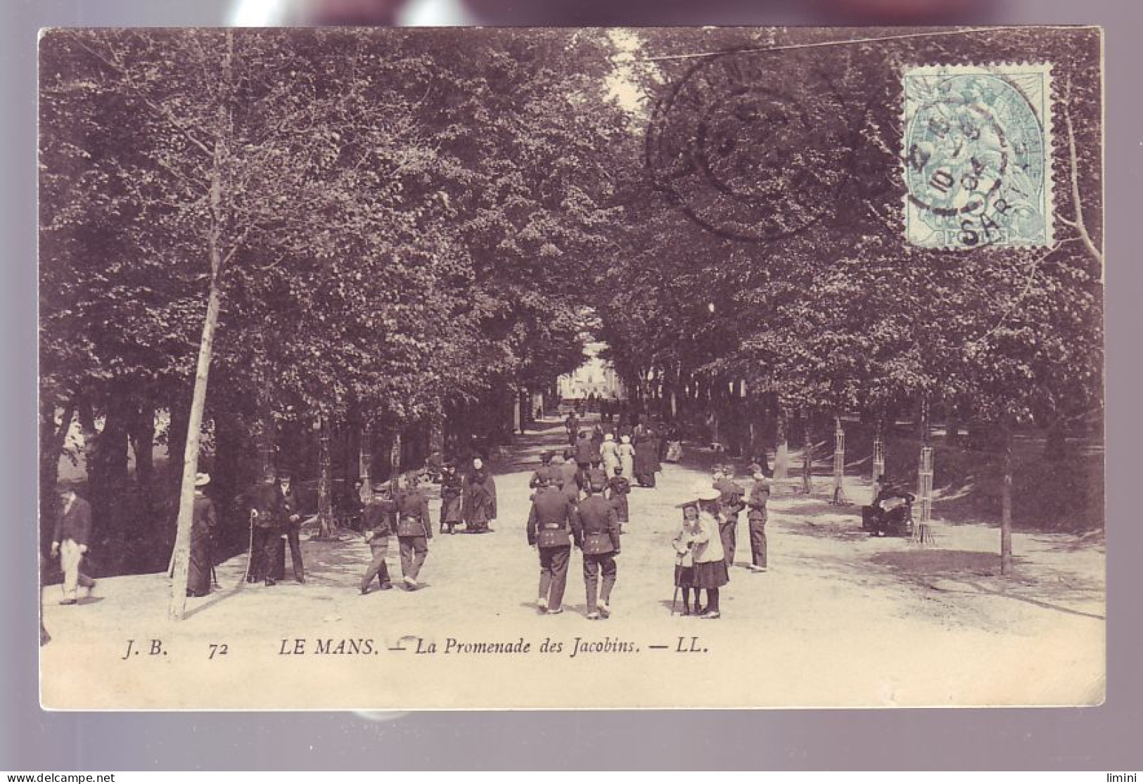 72 - LE MANS - LA PROMENADE DES JACOBINS - ANIMÉE -  - Le Mans