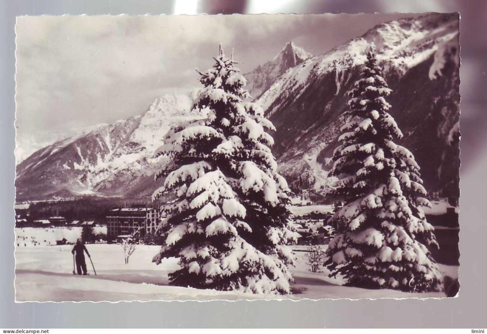 74 - CHAMONIX - L'AIGUILLE DU DRU - ANIMÉE -  - Chamonix-Mont-Blanc