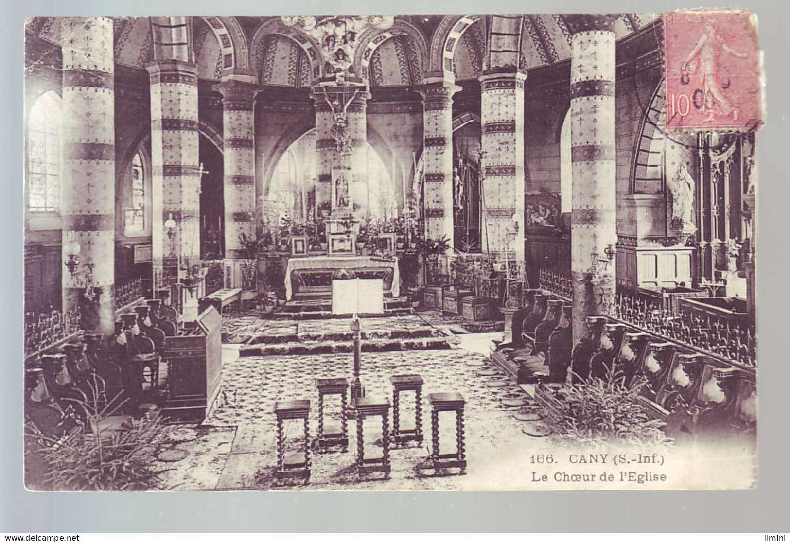 76 - CANY - LE CHOEUR DE L'ÉGLISE -  - Sonstige & Ohne Zuordnung