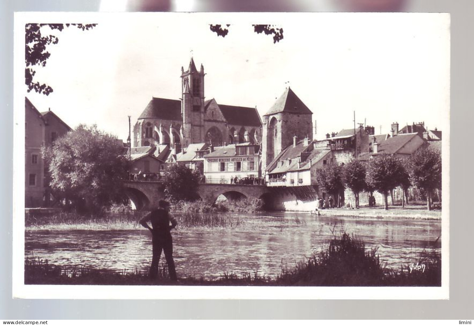 77 - MORET - LA VILLE , RIVE DROITE DU LOING -  - Moret Sur Loing