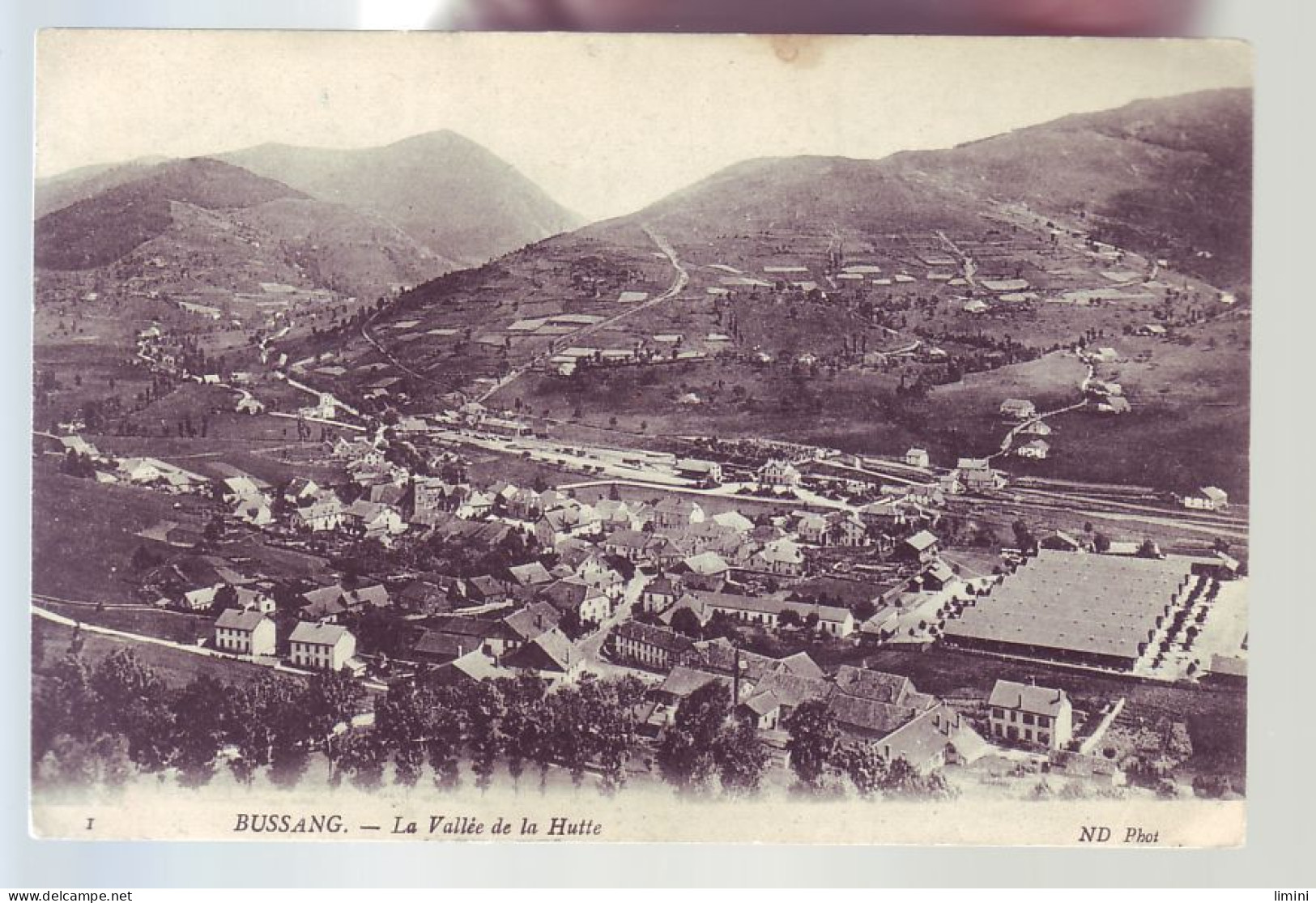 88 - BUSSANG - LA VALLÉE DE LA HUTTE -  - Bussang