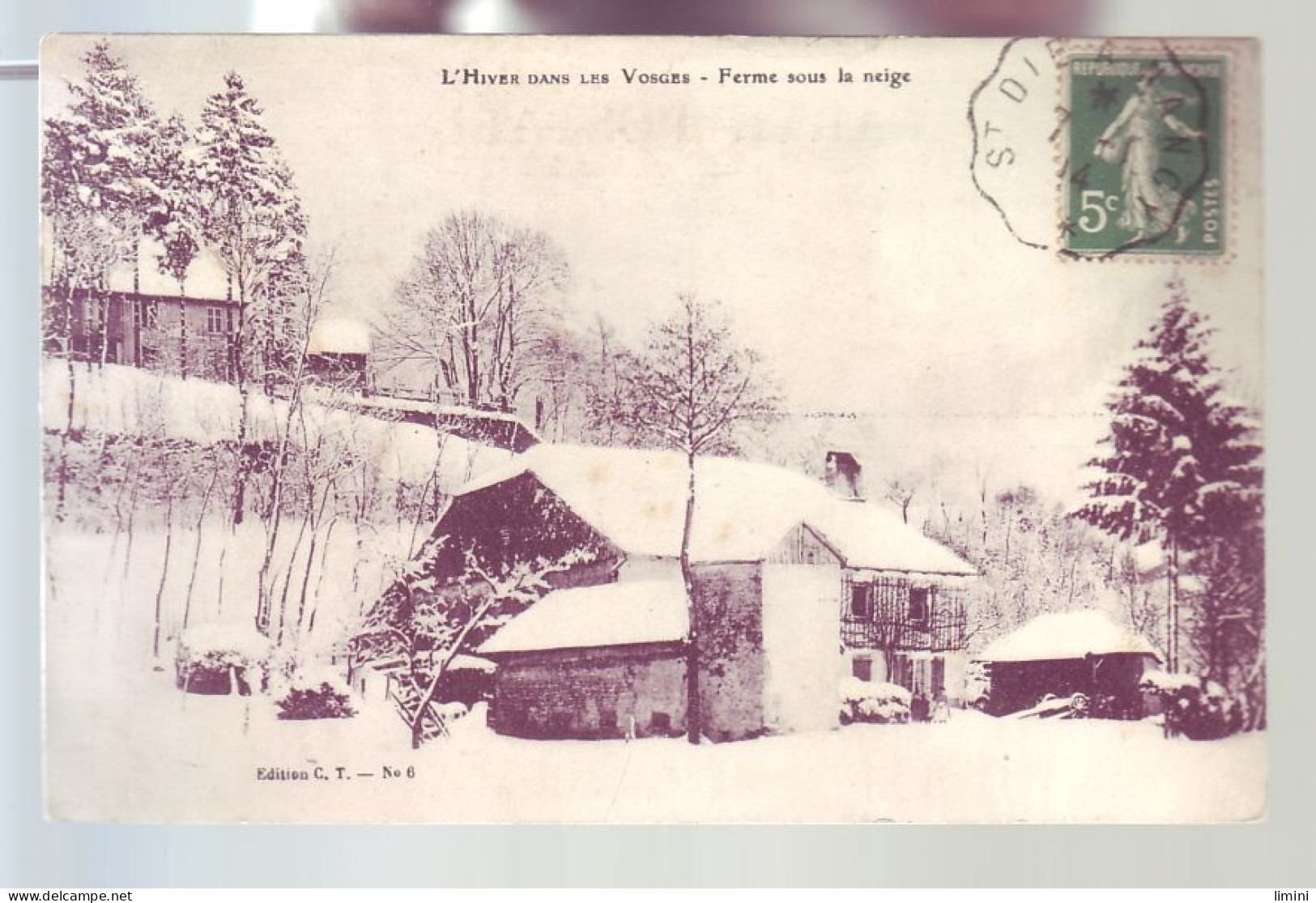 88 - FERME VOSGIENNE SOUS LA NEIGE -  - Andere & Zonder Classificatie