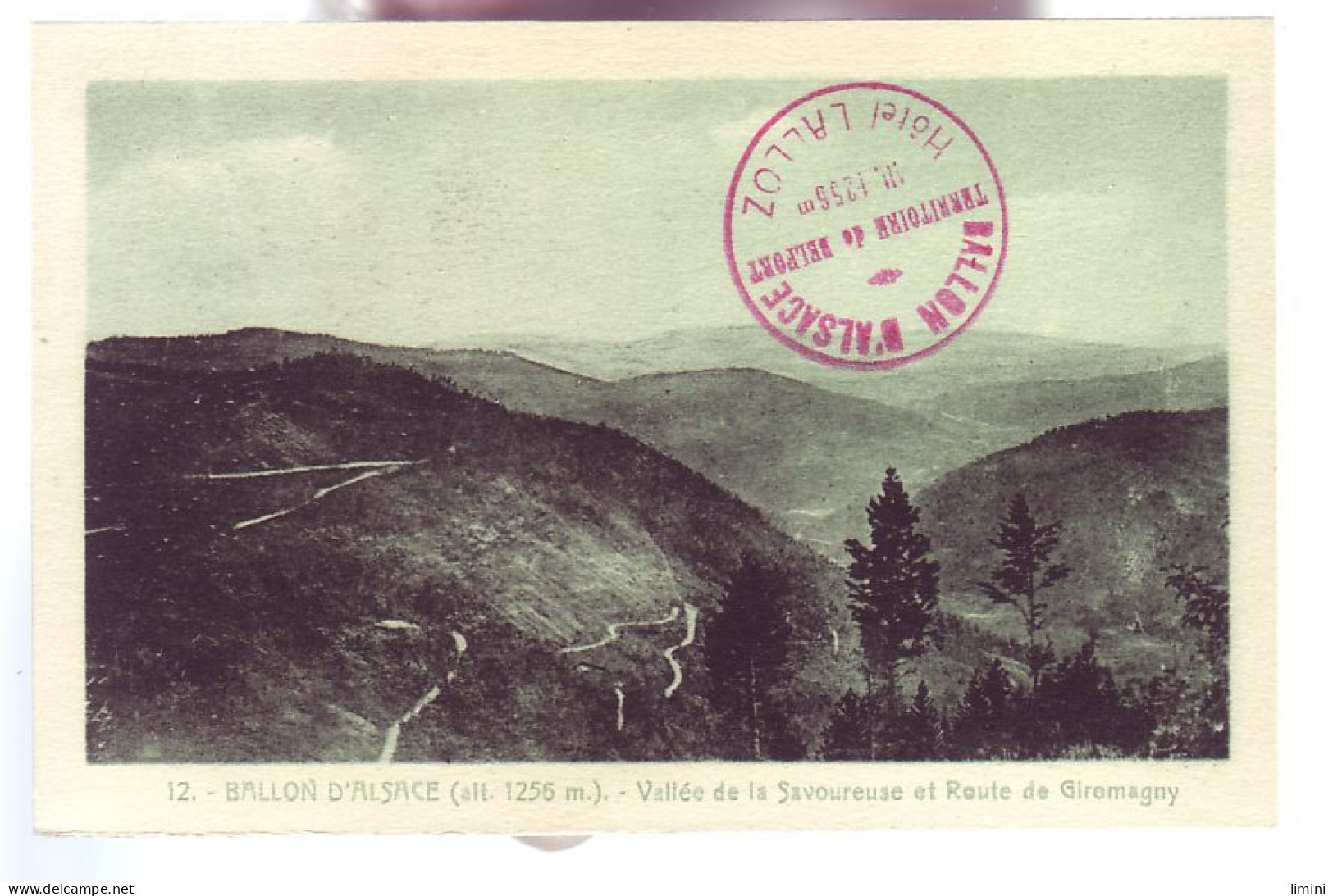 67 - BALLON-D'ALSACE - VALLÉE DE LA SAVOUREUSE ET ROUTE DE GIROMAGNY -  - Sonstige & Ohne Zuordnung