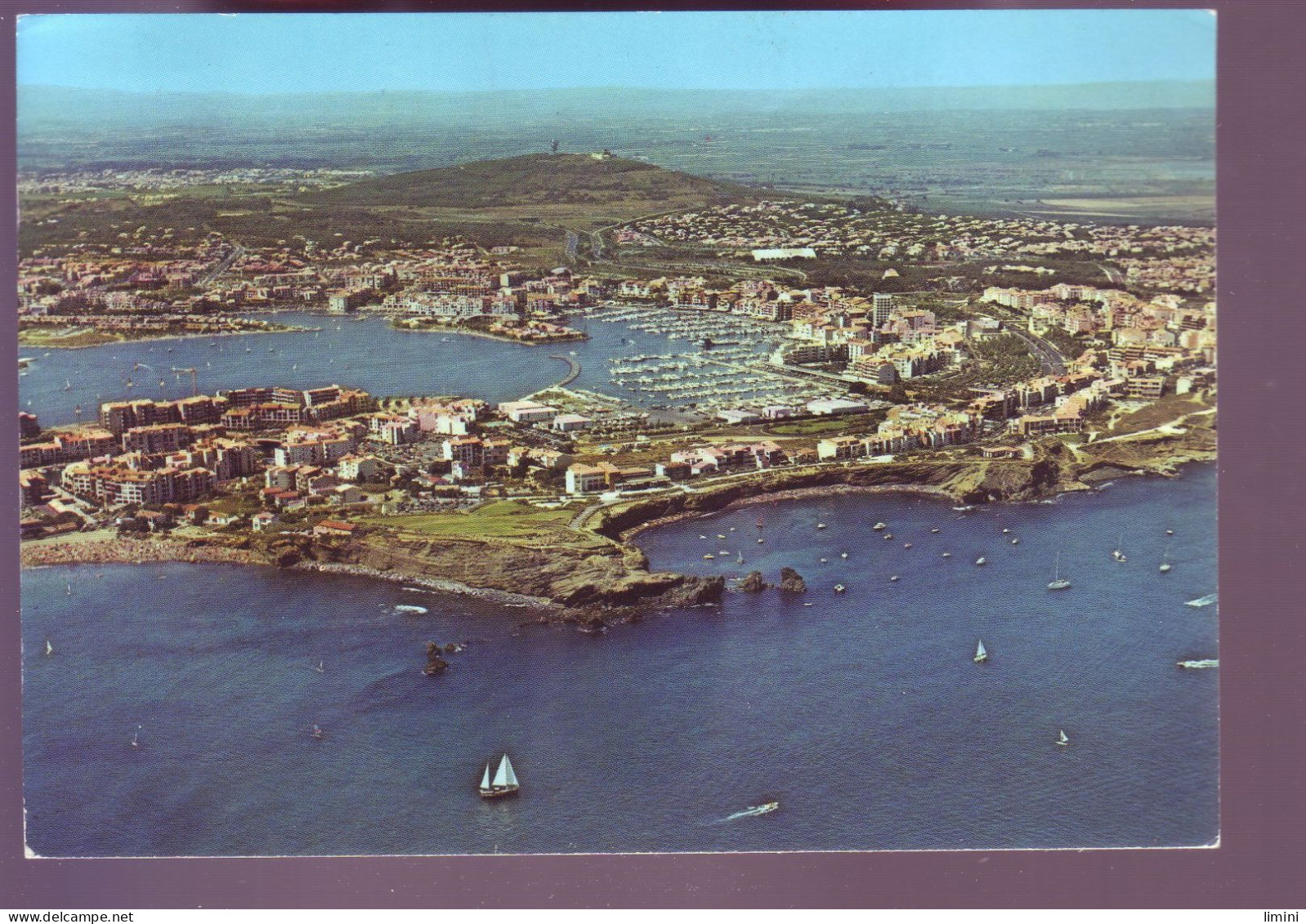 34 - CAP-AGDE - VUE AERIENNE GÉNÉRALE -  - Altri & Non Classificati