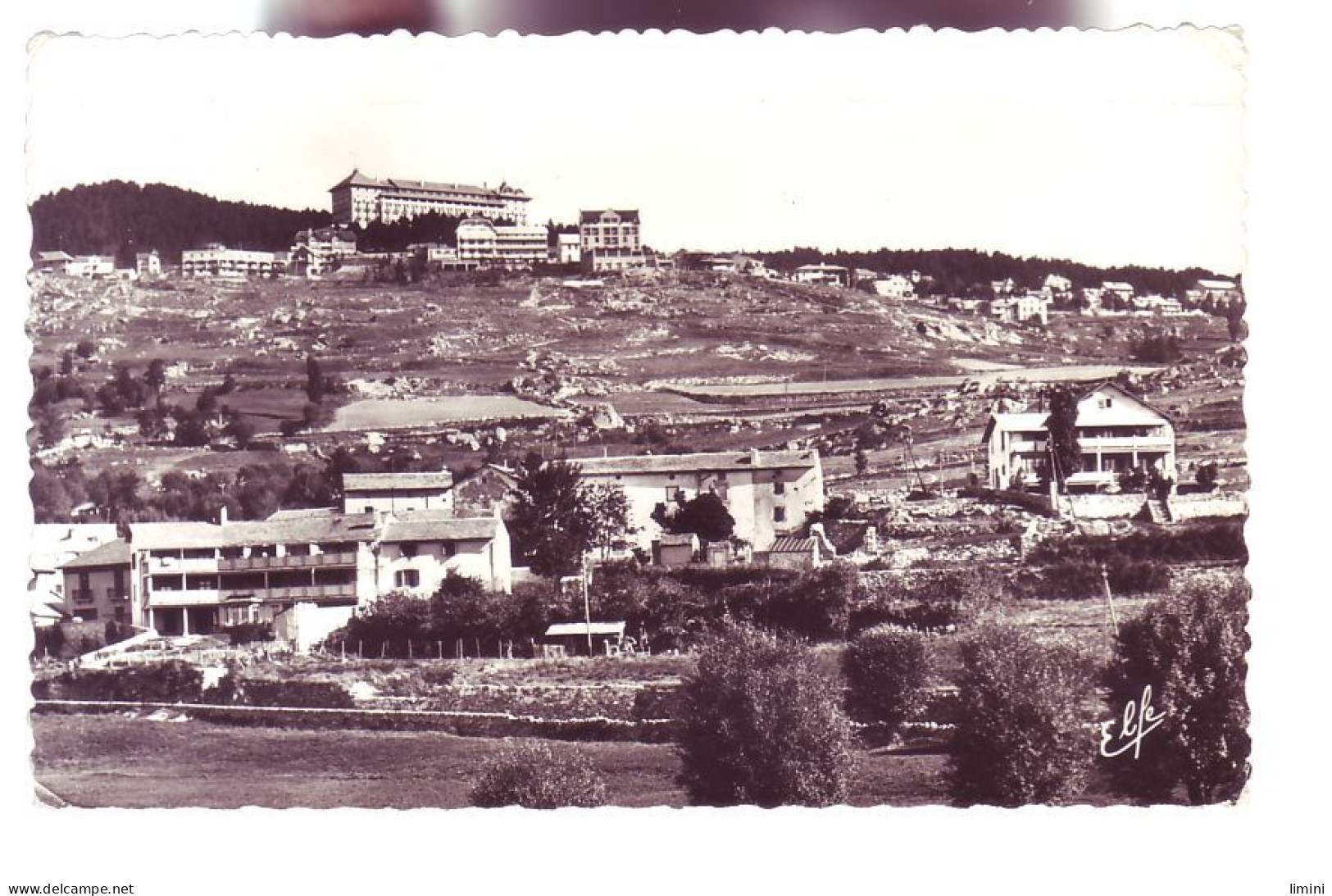 66 - FONT-ROMEU - VUE PANORAMIQUE - EN BAS LA CLINIQUE D'ODEILLO -  - Andere & Zonder Classificatie