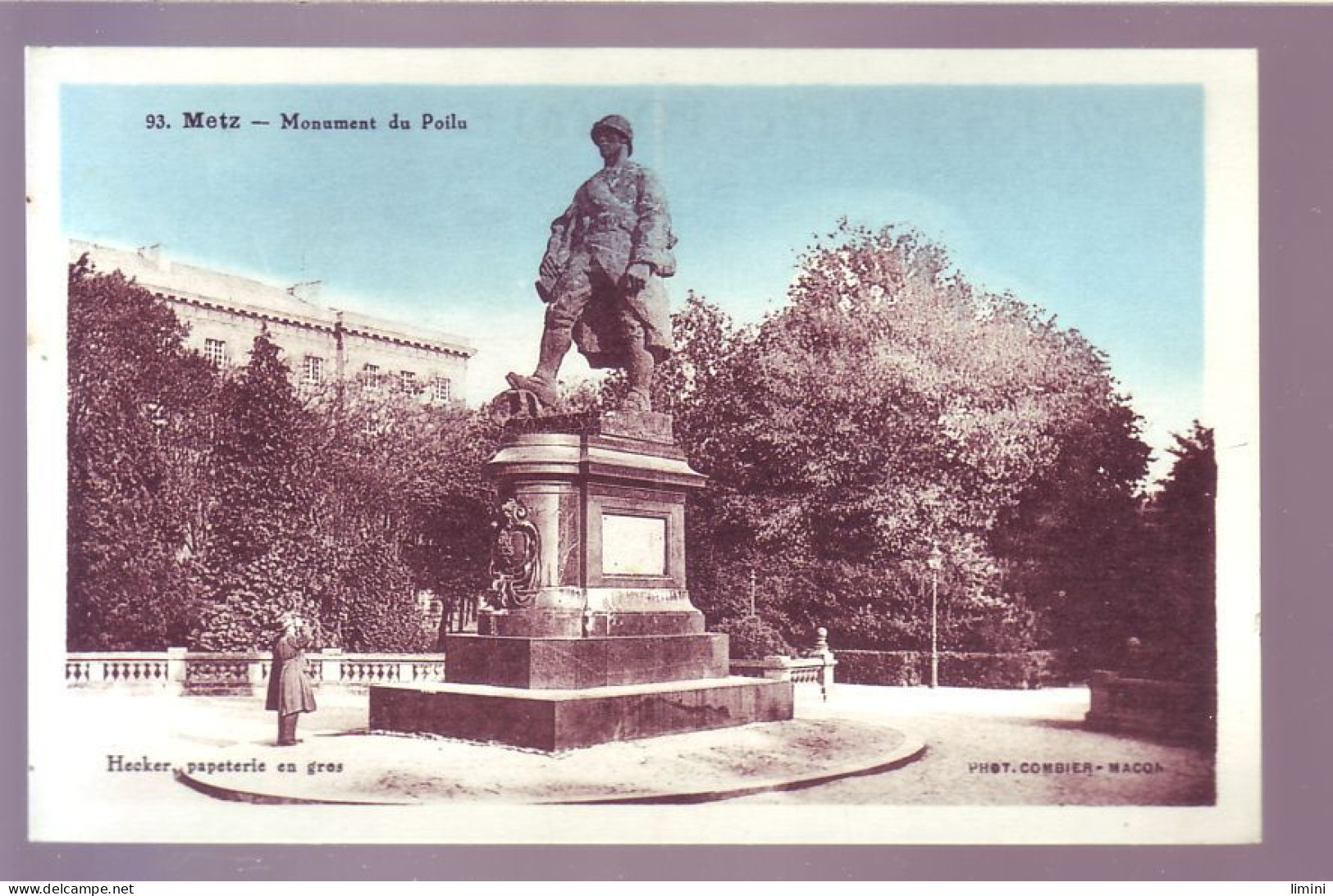 57 - METZ - MONUMENT DU POILU - COLORISÉE -  - Metz