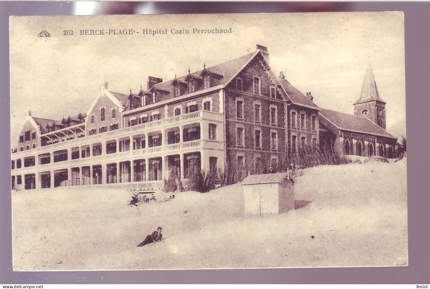 62 - BERCK-PLAGE - HOPITAL CAZIN PERROCHAUD - ANIMÉE -  - Berck