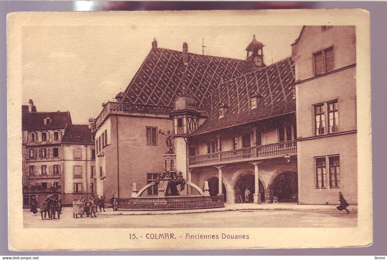 68 - COLMAR - LES ANCIENNES DOUANES - ANIMÉE -  - Colmar