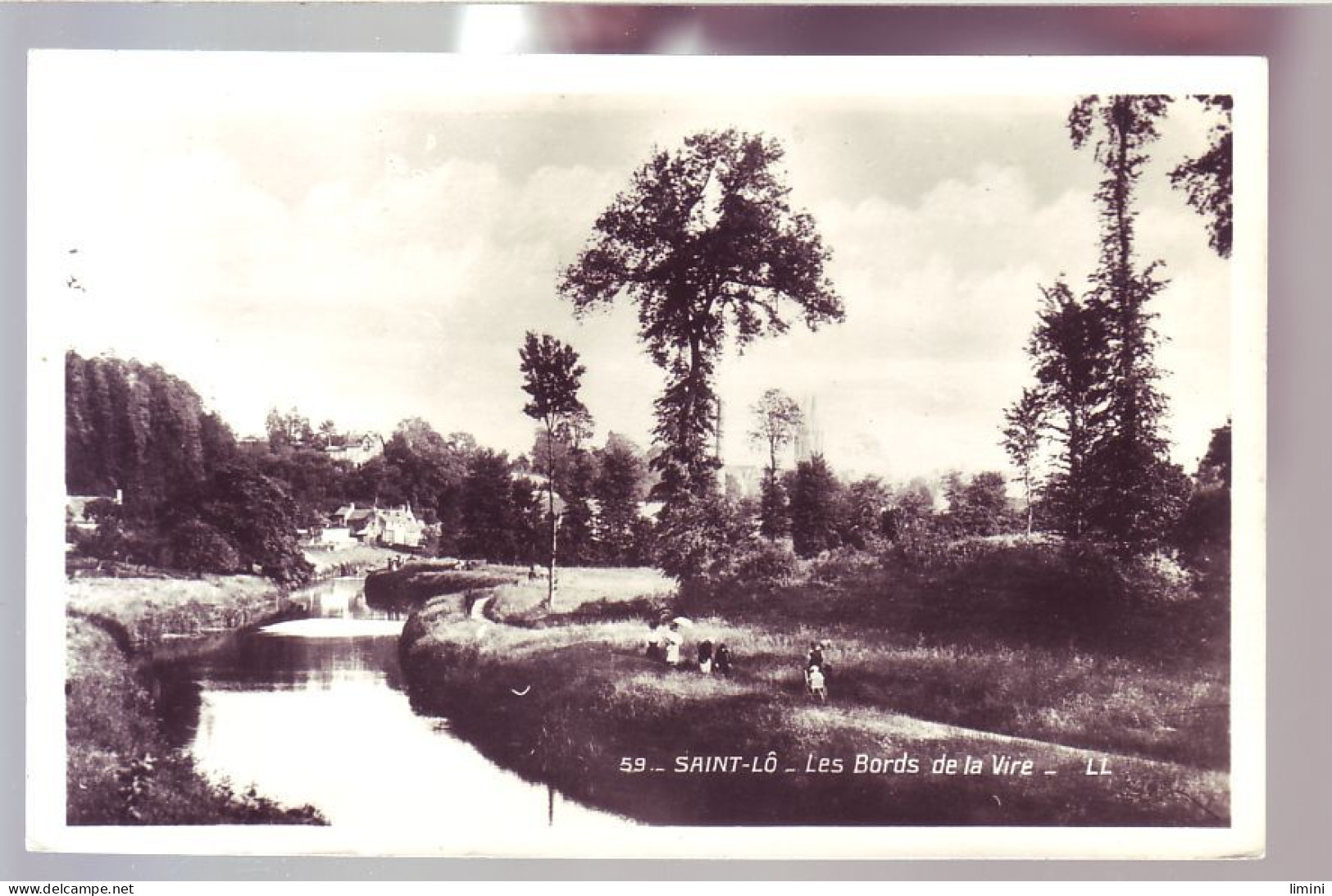 50 - SAINT-LO - LES BORDS DE LA VIRE - ANIMÉE -  - Saint Lo