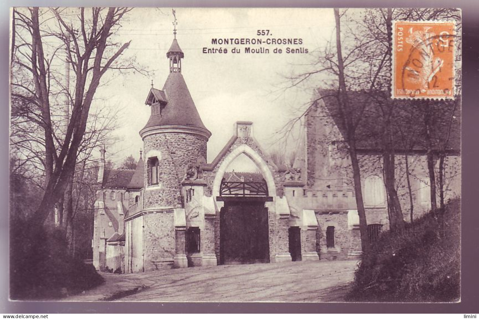 91 - MONTGERON-CROSNES - ENTRÉE DU MOULIN DE SENLIS -  - Montgeron