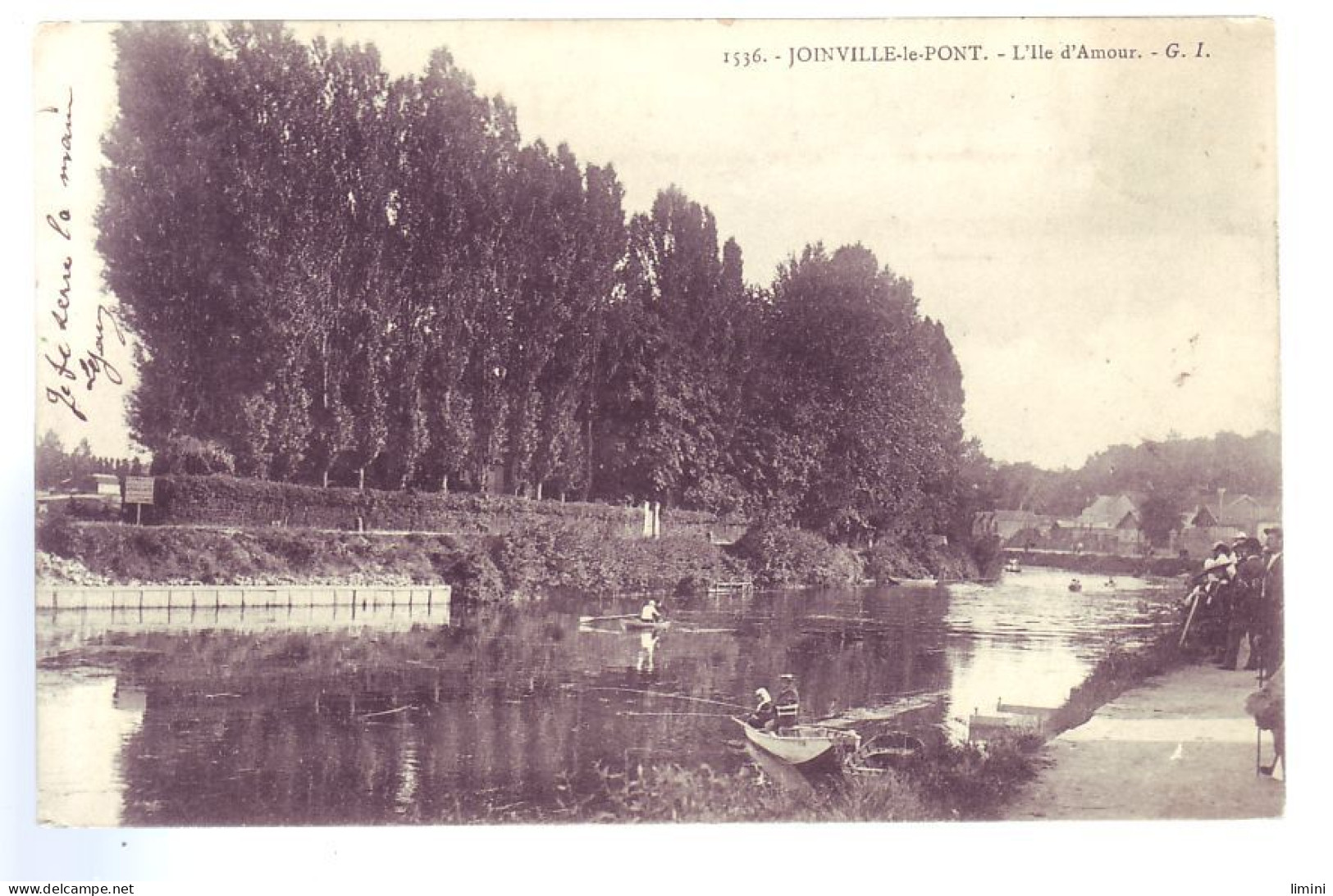 94 - JOINVILLE-le-PONT - L'ILE D'AMOUR - ANIMÉE -  - Joinville Le Pont