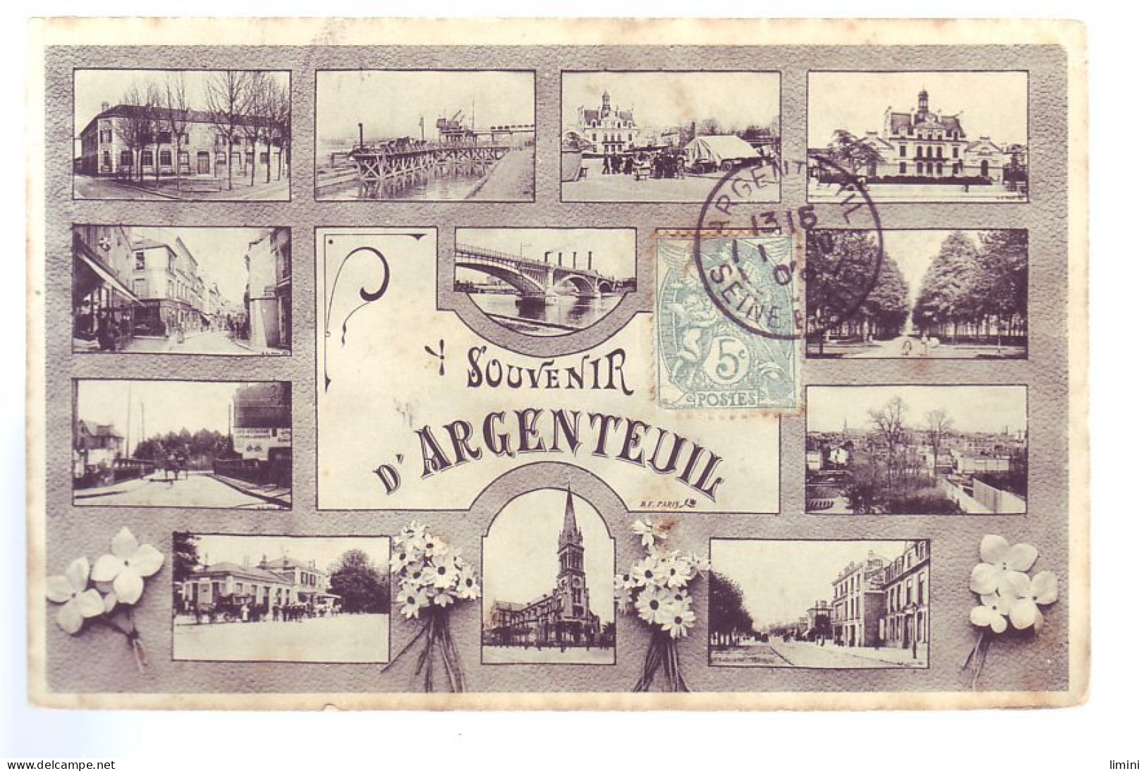 95 - ARGENTEUIL - MULTIVUES - SOUVENIR D'ARGENTEUIL -  - Argenteuil