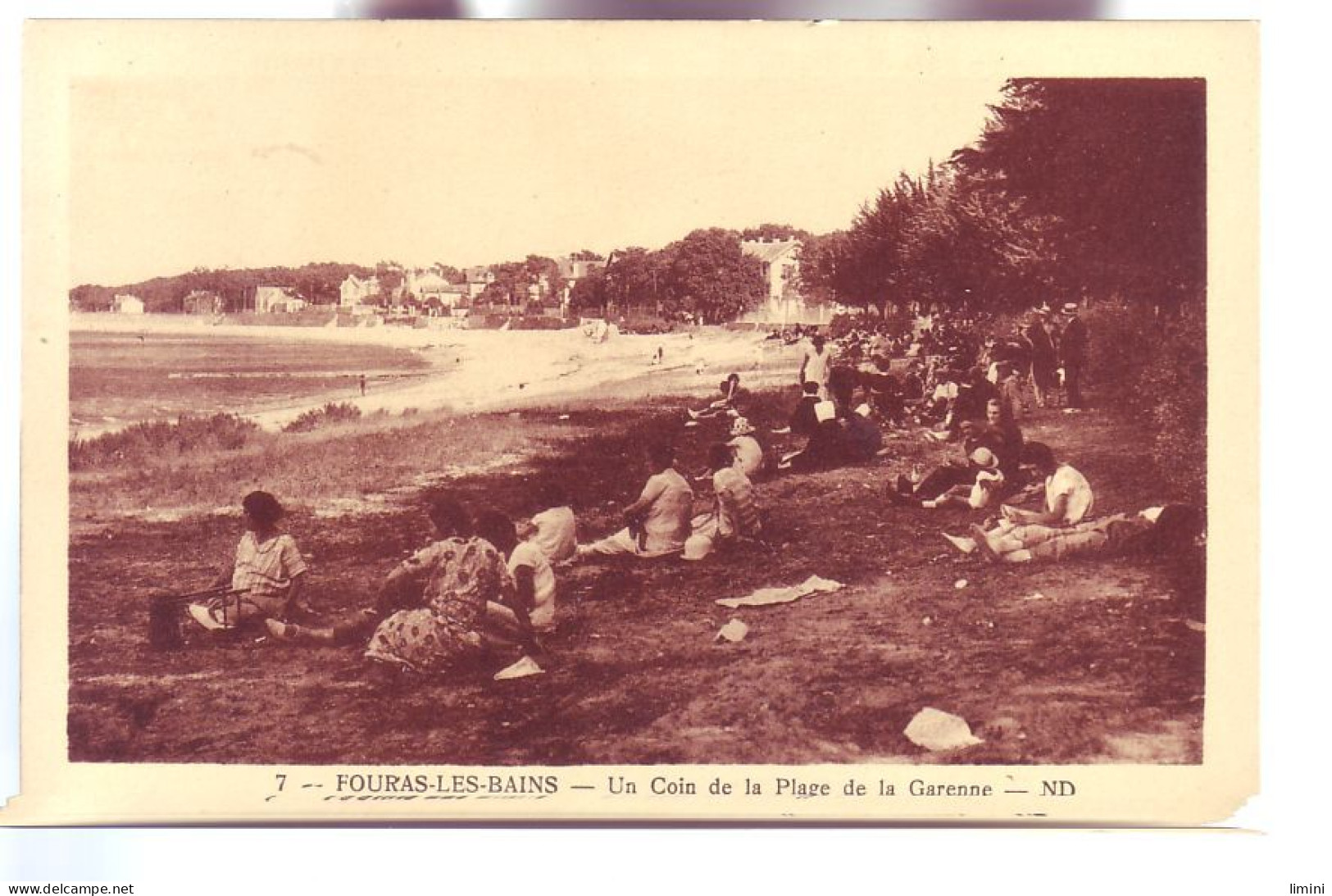 17 - FOURAS-les-BAINS - UN COIN DE LA PLAGE DE LA GARENNE - ANIMÉE -  - Fouras-les-Bains