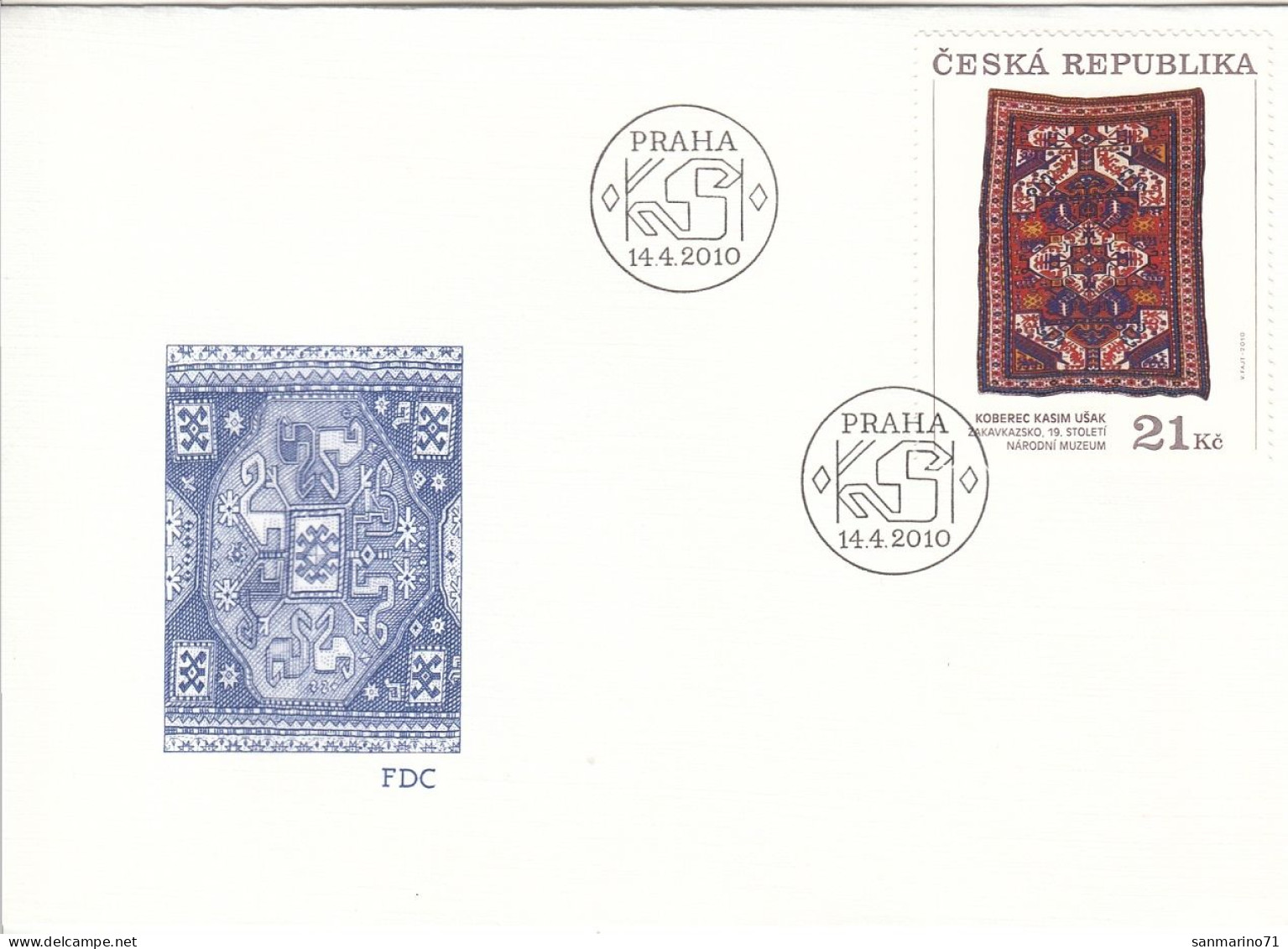 FDC CZECH REPUBLIC 627 - Ohne Zuordnung