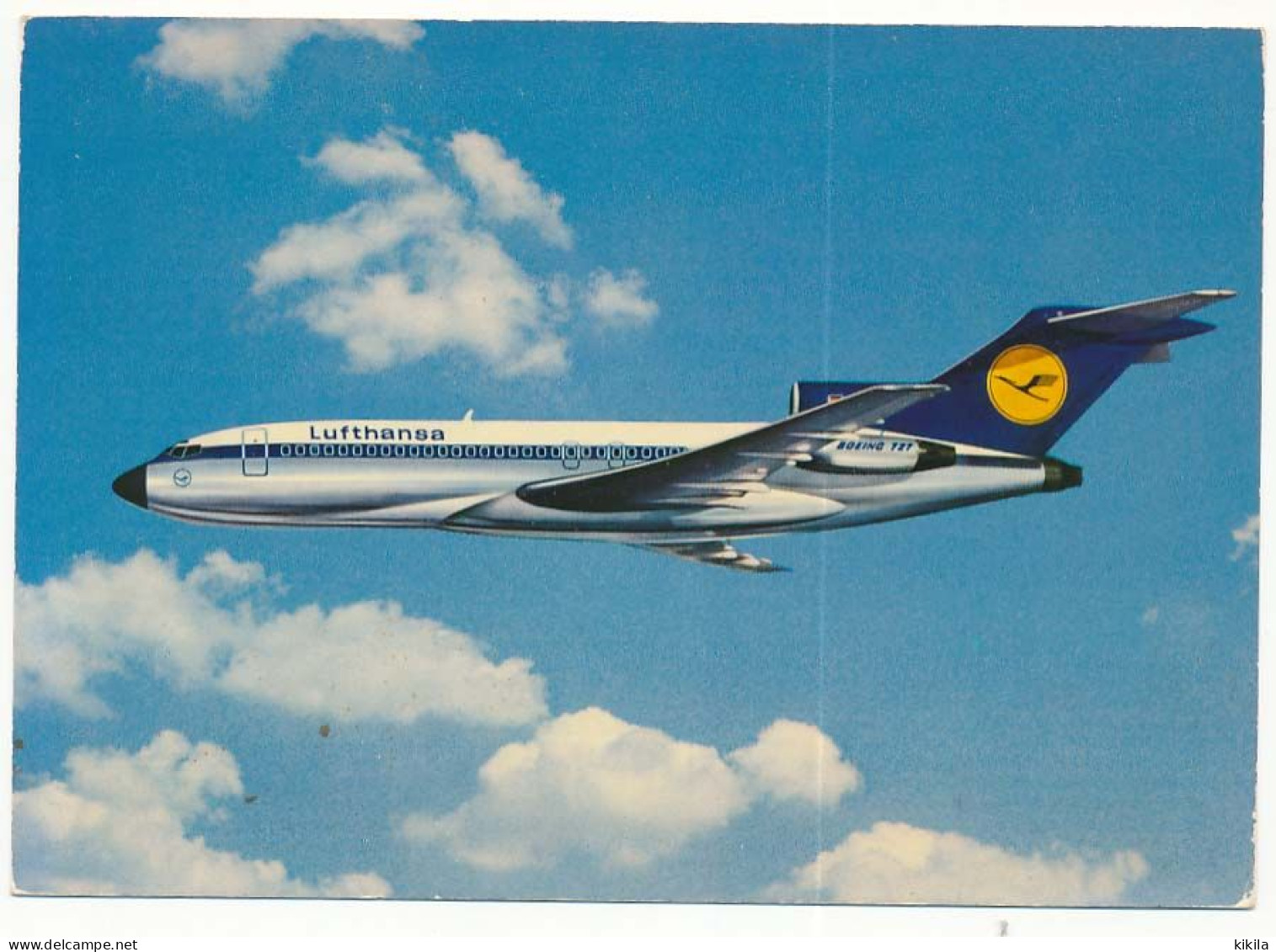 CPSM / CPM 10.5 X 15 Avion Boeing 727 Europa Jet De La Compagnie Aérienne Lufthansa - 1946-....: Modern Tijdperk