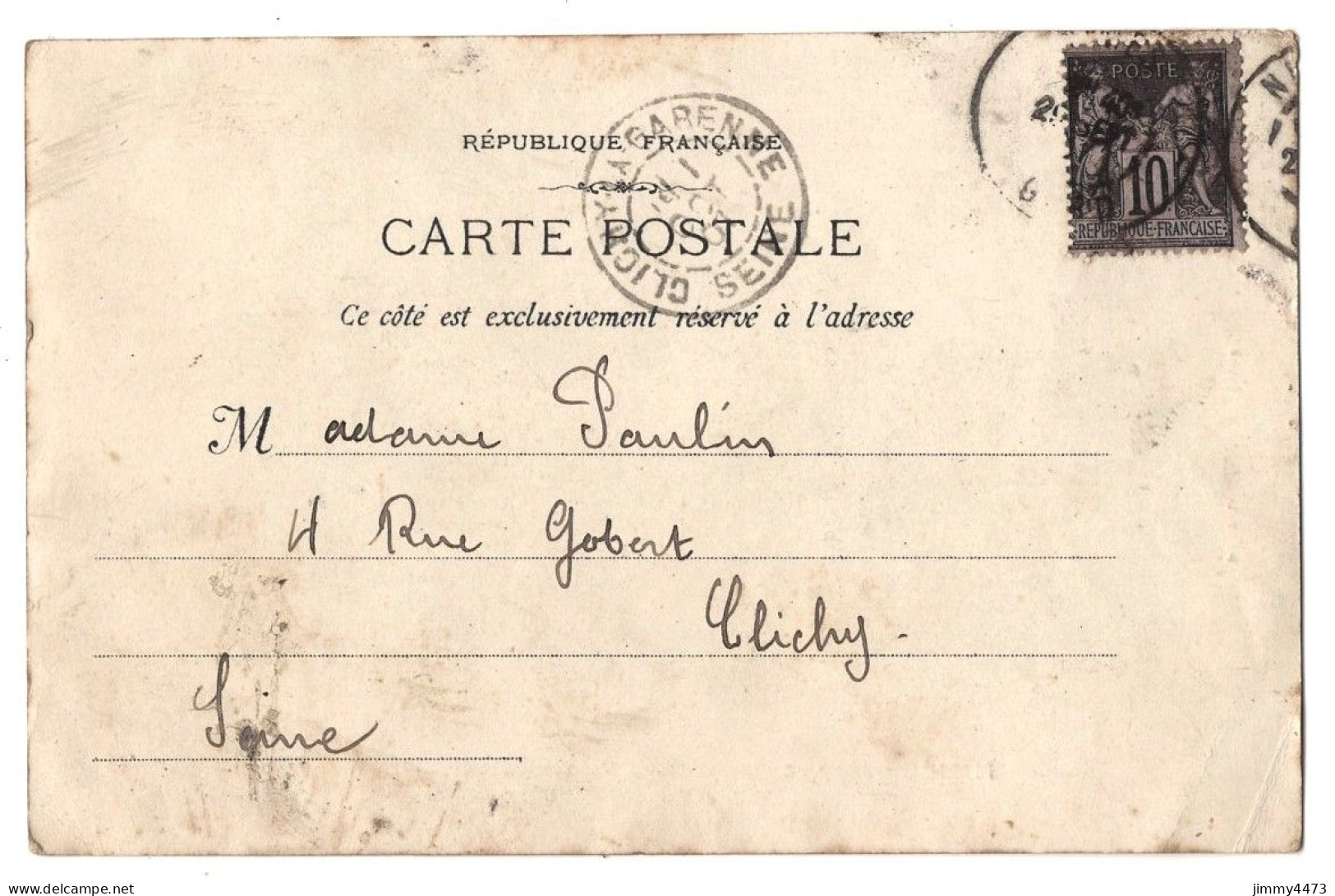 CPA - NÎMES En 1901 - Le Boulevard Victor Hugo ( Bien Animé ) N° 354 - Phot. Lacour Marseille - Nîmes