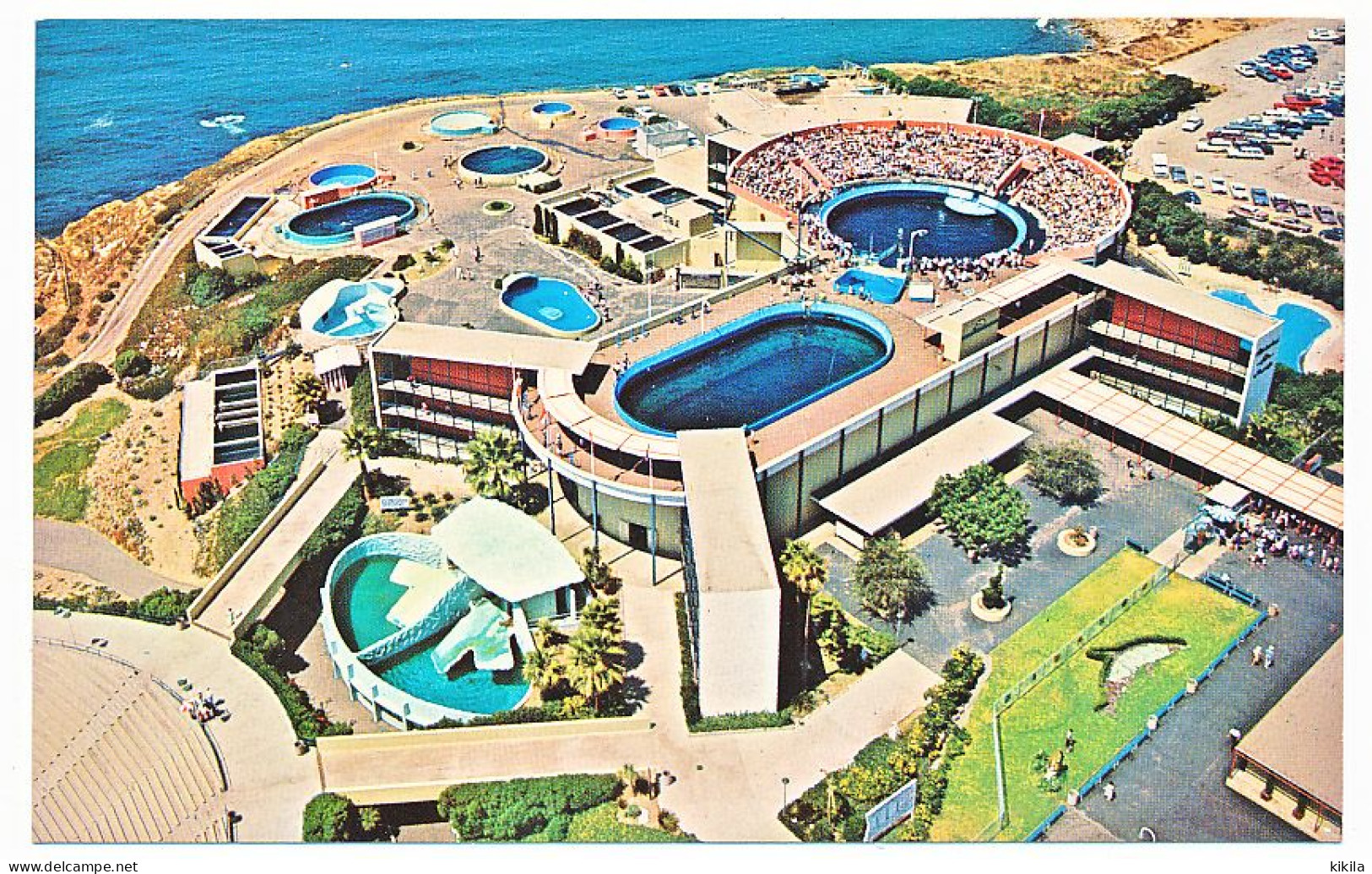 CPSM 9 X 14 Etats Unis USA (142) California Aerial View Of The World's Largest Oceanarium  Palos Verdes Peninsula - Andere & Zonder Classificatie