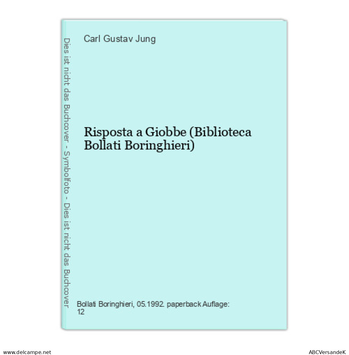 Risposta A Giobbe (Biblioteca Bollati Boringhieri) - Sonstige & Ohne Zuordnung