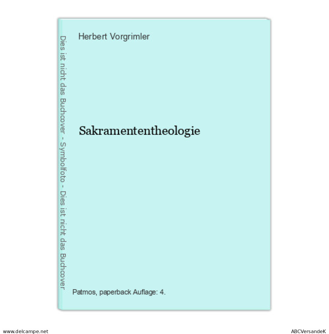 Sakramententheologie - Other & Unclassified