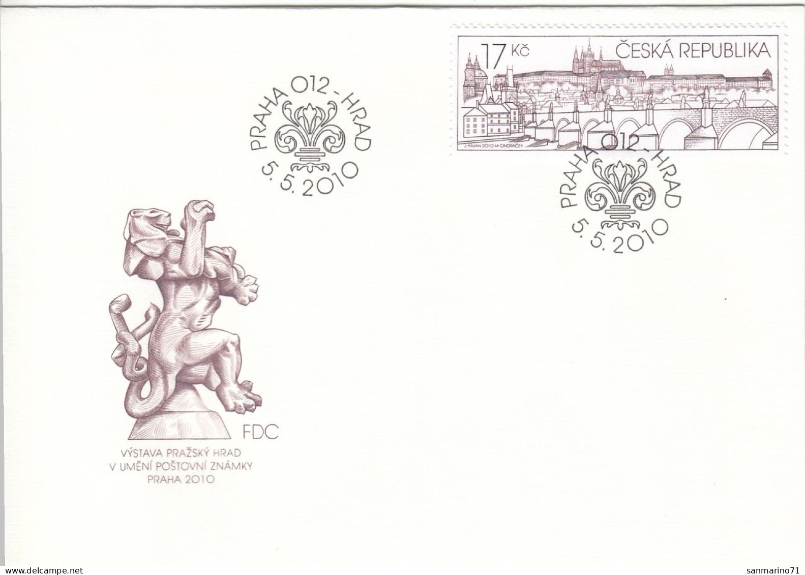 FDC CZECH REPUBLIC 630 - Puentes