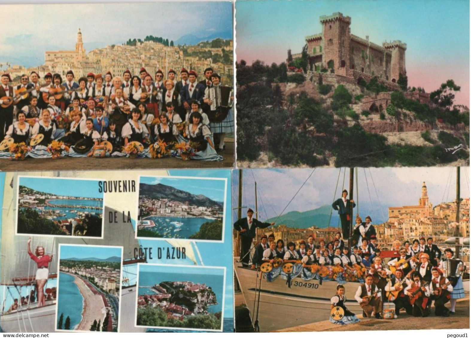 dpt ALPES-MARITIMES . LOT 100 CARTES POSTALES . LIVRAISON OFFERTE   achat immédiat